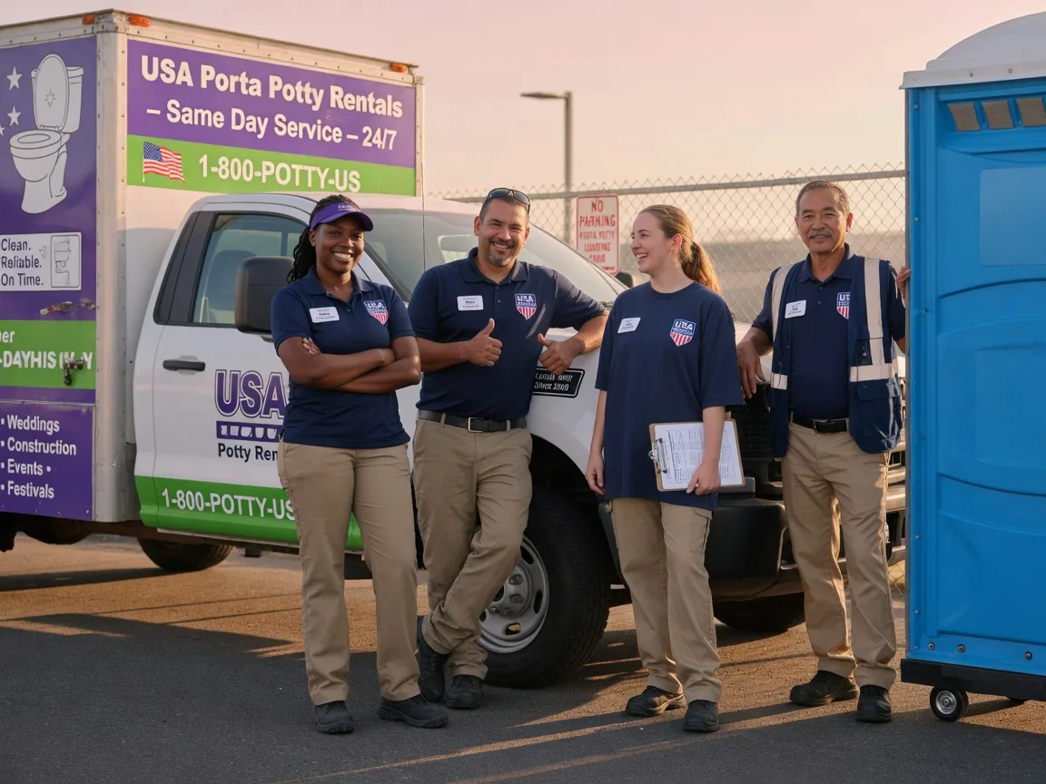 Porta Potty Rental company in Moonachie, NJ